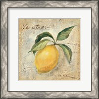 Framed Le Citron