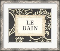 Framed 'Le Bain' border=