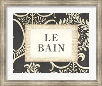 Framed Le Bain