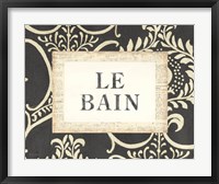 Framed Le Bain