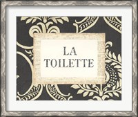 Framed La Toilette