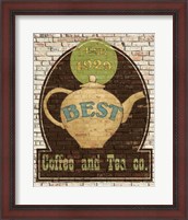 Framed Best Coffee and Tea