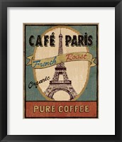 Framed Coffee Blend Label II