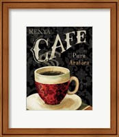 Framed 'Today's Coffee I' border=