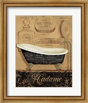 Framed Bain de Madame