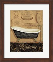 Framed Bain de Madame
