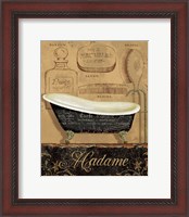 Framed Bain de Madame