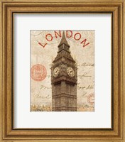 Framed 'Letter from London' border=