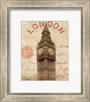 Framed 'Letter from London' border=