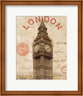 Framed 'Letter from London' border=