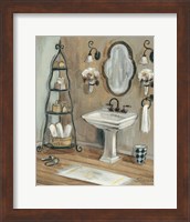 Framed 'French Bath I' border=