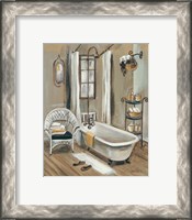 Framed 'French Bath II' border=