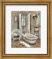 Framed 'French Bath II' border=