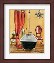 Framed Tuscan Bath III