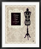 Framed Chic Dress Form II