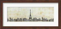 Framed Eiffel Skyline