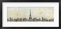 Framed Eiffel Skyline