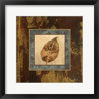 Framed 'Autumn Leaf Square III' border=