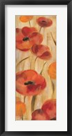 May Floral Panel I Framed Print