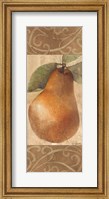 Framed Patterned Pear