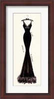 Framed Couture Noir Original I