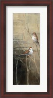 Framed Sparrows at Dusk II