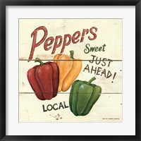 Framed Sweet Peppers