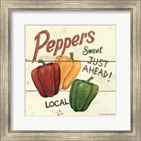 Framed Sweet Peppers