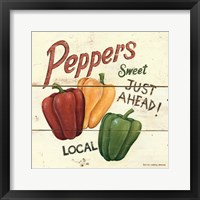 Framed Sweet Peppers