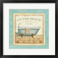 Beach Hotel I Framed Print
