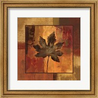 Framed October Leaf I