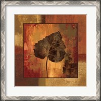 Framed October Leaf III