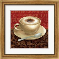 Framed Coffee Talk I