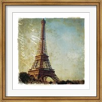 Framed Golden Age of Paris I