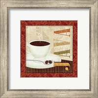 Framed 'Coffee Cup I' border=