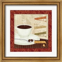 Framed 'Coffee Cup I' border=