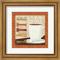 Framed Coffee Cup IV