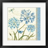 Blue Melody IV Framed Print