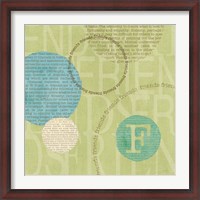 Framed Circle of Words - Friends