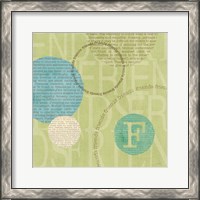 Framed Circle of Words - Friends