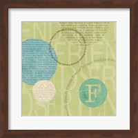 Framed Circle of Words - Friends