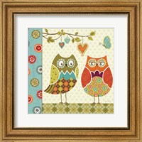 Framed Owl Wonderful I