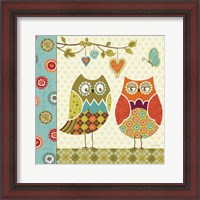 Framed Owl Wonderful I