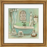 Framed Glass Tile Bath I