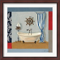 Framed Nautical Bath II