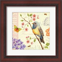 Framed Birds and Bees I