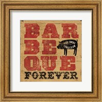 Framed Barbeque Forever