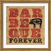 Framed Barbeque Forever