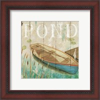 Framed 'Waterside II' border=