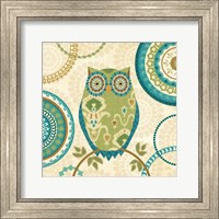 Framed Owl Forest I